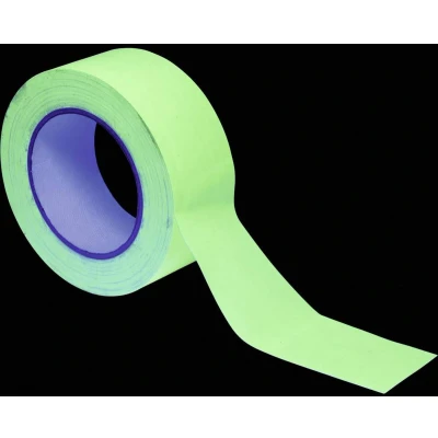 Afbeelding van ACCESSORY Gaffa Tape 50mm x 25m neon yellow uv active
