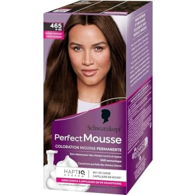Afbeelding van Schwarzkopf Perfect Mousse Haarverf 465 Chocoladebruin