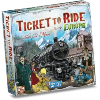 Afbeelding van Giochi Uniti Ticket To Ride Europa Board game Economic simulation