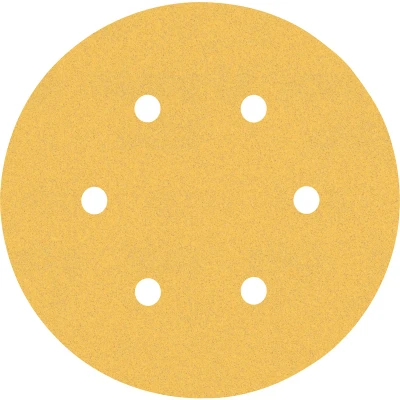 Image de BOSCH 2608900817 Feuille abrasive Expert C470 Best pour le bois et la peinture, diamètre 150 mm, grain 120, 6 trous (5 pcs)
