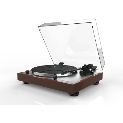 Afbeelding van Thorens TD 402 DD noten Platenspeler