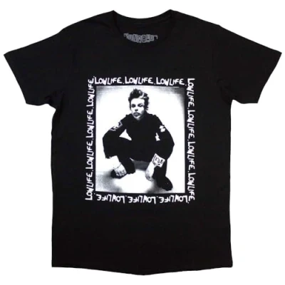 Afbeelding van Yungblud Low Life Heren T shirt XL Zwart