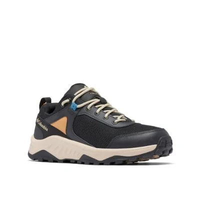 Afbeelding van Columbia Trailstorm Ascend WP Outdoorschoenen, Heren, Maat: 44.5, Black/canyon sun Textiel/ synthetisch