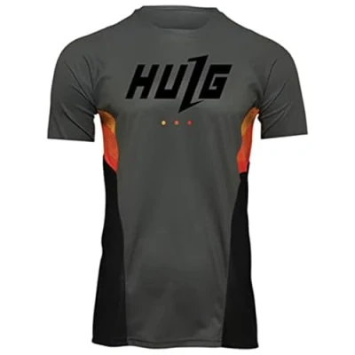 Afbeelding van Fietsshirt voor mountainbike, fietspak heren, zomer, korte mouwen, Ara fiets, MTB, sport, zomerfietsshirt heren