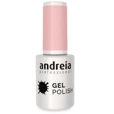 Image de Andreia Vernis Gel Semi Permanent pour Lampe UV/LED à Ongles Couleur Intense Tenue 4 Semaines French Manucure 200 Rose Nuances de Clair 10.5 ml