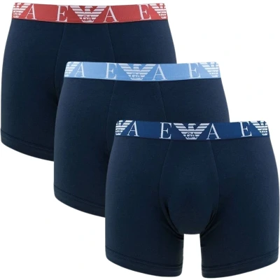 Afbeelding van Emporio Armani 3P boxers combi blauw XL