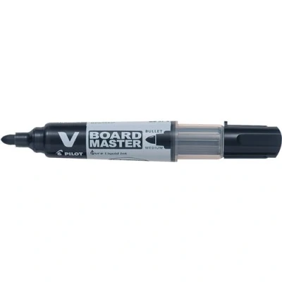 Image de PILOT Marqueur V BOARD MASTER, pointe ogive, moyen, noir