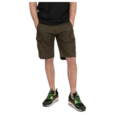 Afbeelding van Fox Collection LW Cargo Shorts Green &amp; Black Visbroek XXXL