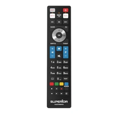 Afbeelding van Superior Electronics SUPTRB010 afstandsbediening IR Draadloos TV Drukknopen