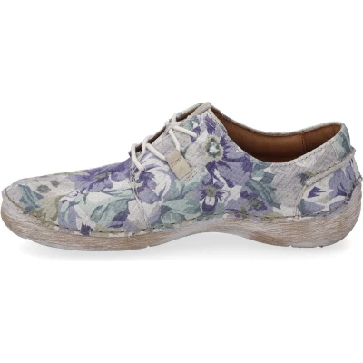 Afbeelding van Josef Seibel Fergey Sportieve veterschoenen, Dames, Maat: 40, Lila multi Leer