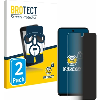 Afbeelding van BROTECT privacy screenprotector voor Motorola Moto G32 Folie Beschermfolie Blauwlichtfilter (2 Stuks)