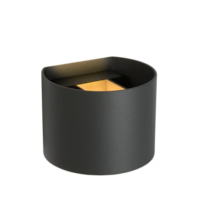 Afbeelding van Lucide XIO Wandlamp 1xG9 Grijs