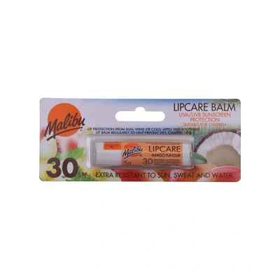 Afbeelding van Malibu Lipcare SPF 30 Lippenbalsem Mango