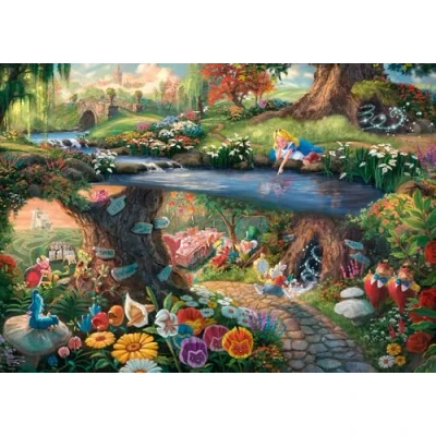 Afbeelding van Schmidt Puzzle Legpuzzel Disney Alice In Wonderland 1000 Stukjes