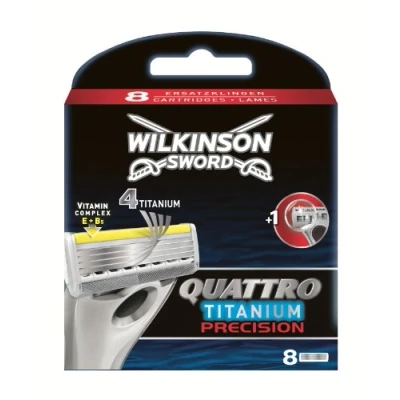 Afbeelding van Wilkinson Quattro Titanium Precision (8st.)