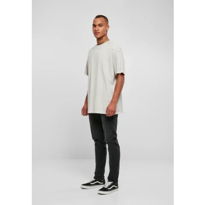 Afbeelding van Urban Classics Distressed Tshirt basic, Heren, Maat: 3XL, Lightasphalt