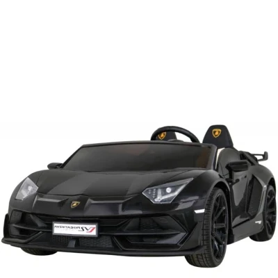 Image de Lamborghini Aventador SVJ 24V 2 places Voiture électrique enfant Noir
