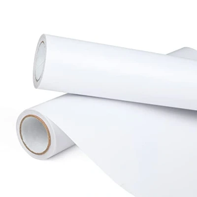 Afbeelding van Prime Vinyl Plotterfolie voor vinyl, mat wit, 30 cm x 335 cm, met PET achterkant, cricut, beker, raam, interieurdecoratie