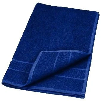 Afbeelding van Bobtuo Katoenen Handdoek Ultramarijn Blauw 50x85cm