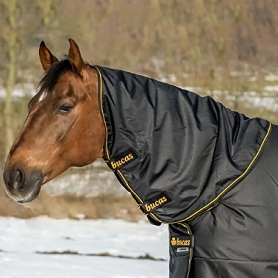 Image de Bucas Irish Turnout halsdeken zwart maat:s