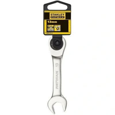 Afbeelding van STANLEY FMMT13111 0 FATMAX Stubby Ringsteeksleutel met ratel 13mm