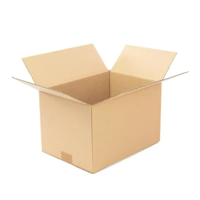 Afbeelding van Only Boxes, Kartonnen dozen, versterkt enkel kanaal, opbergdoos, afmetingen: 31 x 22 20, klapdoos, 25 stuks