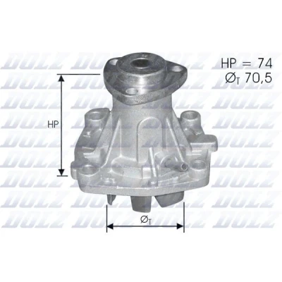 Afbeelding van DOLZ A330ST Waterpomp Zonder behuizing ALFA ROMEO: 33 Hatchback