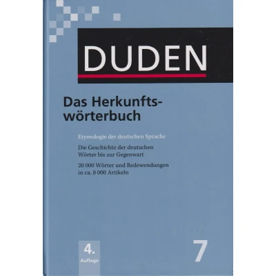 Afbeelding van Duden 07. Das Herkunftswörterbuch