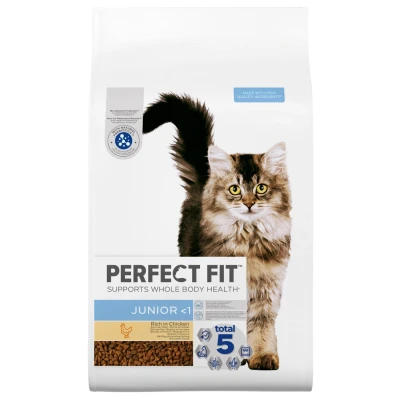 Afbeelding van Perfect Fit Kat Droog Junior Kip Kattenvoer 7 kg