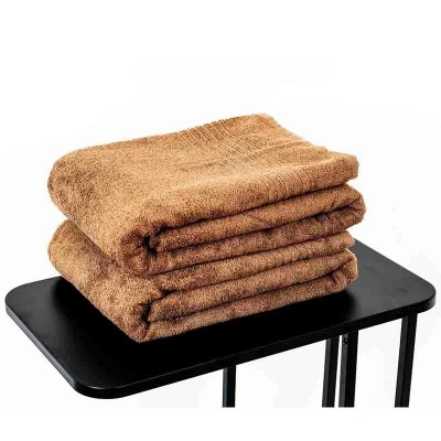 Afbeelding van Sauna Handdoek Xxl Bruin 200x90cm Sneldrogende Bamboe Handdoeken Extra Zacht Badlaken Badhanddoek Omslagdoek