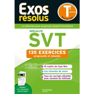 Image de Exos résolus spécialité SVT Tle