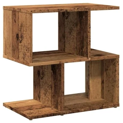 Afbeelding van vidaXL Nachtkastje 50x30x51,5 cm bewerkt hout oud houtkleurig