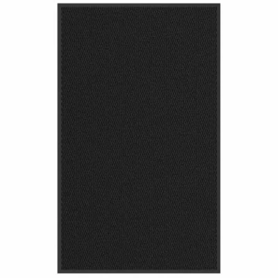 Afbeelding van vidaXL Deurmat 90x150 cm zwart