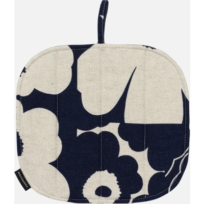 Afbeelding van marimekko unikko Kollaasi Pannenlanp Donkerblauw
