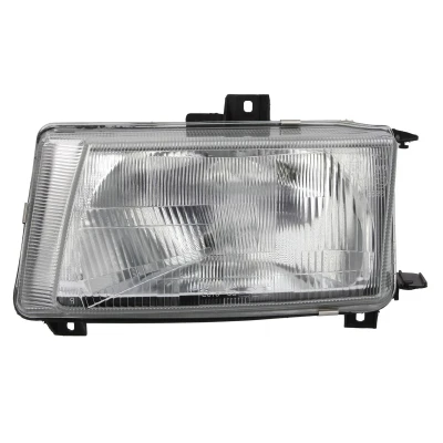 Afbeelding van TYC 20 6154 05 2 Koplampen Links H4 Hoekig voor rechtsrijdend verkeer Met lamphouder, Zonder elektro motor VOLKSWAGEN: Polo III Classic