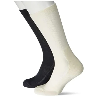 Image de Levi&#039;s Footie Crew Sock Mixte, Noir/Blanc, 39 42 EU