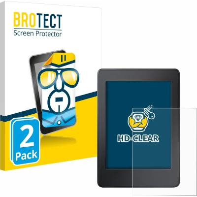 Afbeelding van BROTECT Screenprotector voor Amazon Kindle Paperwhite 2015 (7. Gen.) Folie Beschermfolie transparant (2 Stuks)