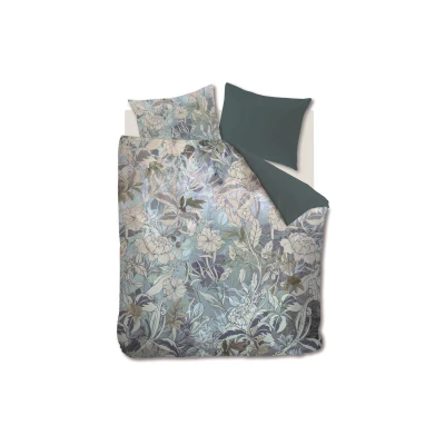 Afbeelding van Kardol Nobile dekbedovertrek Lits Jumeaux 240x200/220 Blauw Grijs