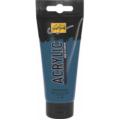 Afbeelding van Solo Goya Paynes Grijze Acrylverf 100ml tube Hoge kwaliteit A merk