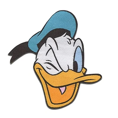Afbeelding van Donald Duck Knipoog Patch