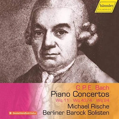 Afbeelding van Berliner Barock Solisten Carl Philipp Emanuel Bach Piano Concertos Wq.11, (CD)