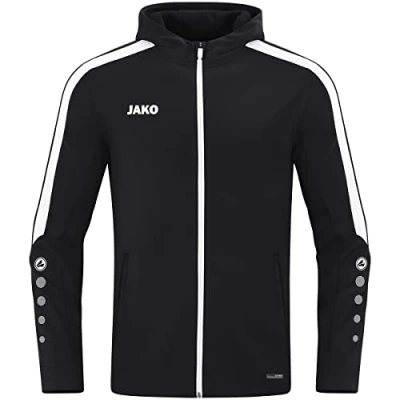 Afbeelding van JAKO Kapuzenjacke Power Sweater met rits, Heren, Maat: 50, Schwarz