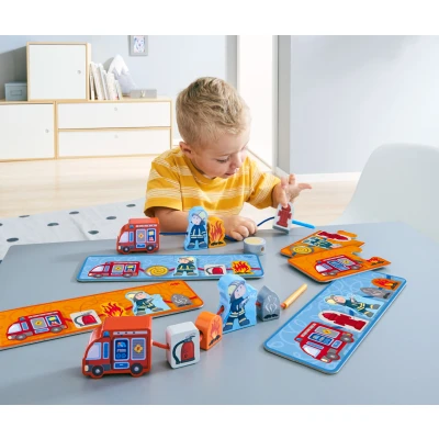 Afbeelding van HABA FÄDELSPIEL Feuerwehr Miniaturen voor kinderen, Maat: One Size, Multi coloured