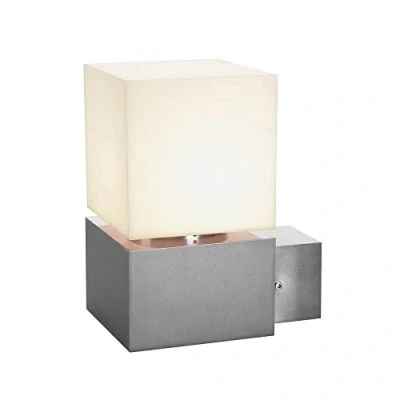 Afbeelding van SLV 1000336 LED buitenlamp (wand) E27 Aluminium (geborsteld)