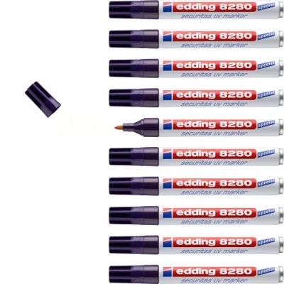 Afbeelding van Viltstift edding 8280 onzichtbaar rond 1.5 3mm UV