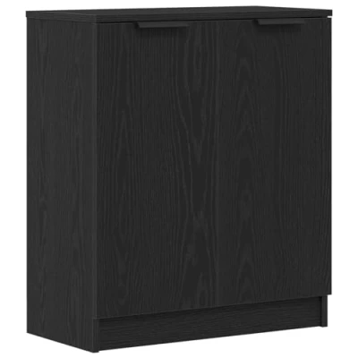 Afbeelding van vidaXL Dressoir Zwart Eiken Samengesteld hout Standaard