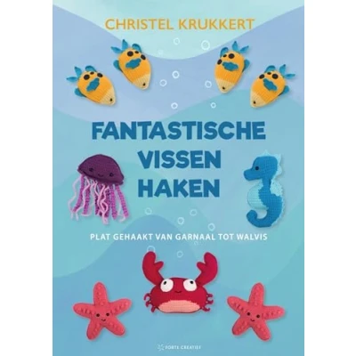 Afbeelding van Forte Boek Fantastische vissen haken Christel Krukkert