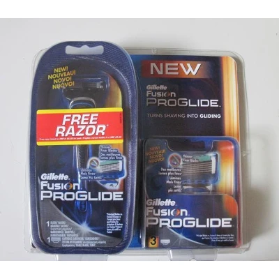 Afbeelding van Gillette Fusion ProGlide systeem + 4 scheermesjes