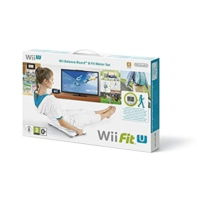 Afbeelding van Balance Board Wit Wii U + Fit Meter Groen