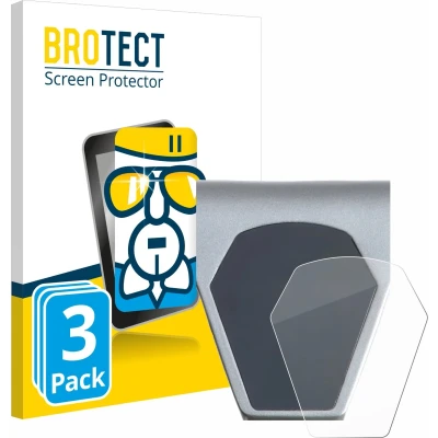 Afbeelding van BROTECT Screenprotector voor Epowerfun ePF PULSE 960 Folie Beschermfolie Beschermglas transparant (3 Stuks)